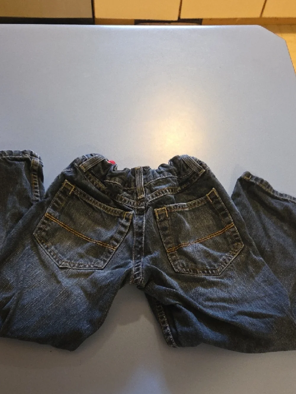 Wrangler Kids Dark Blue Denim Jeans - Picture 4 of 4